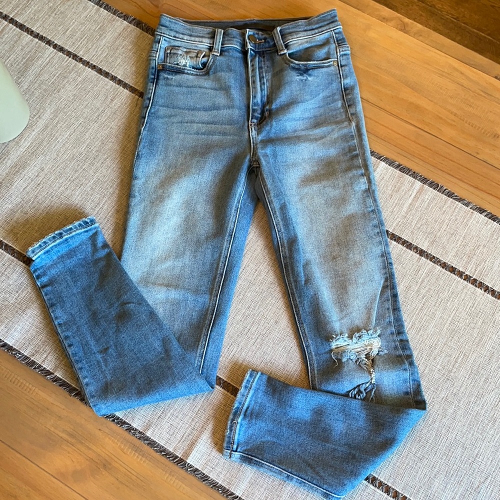 SP Black Label Medium Wash Skinny Jeans